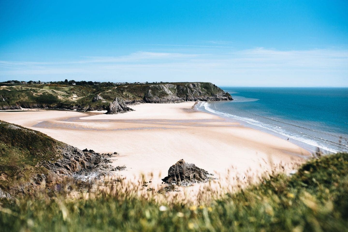 Three Cliffs Bay